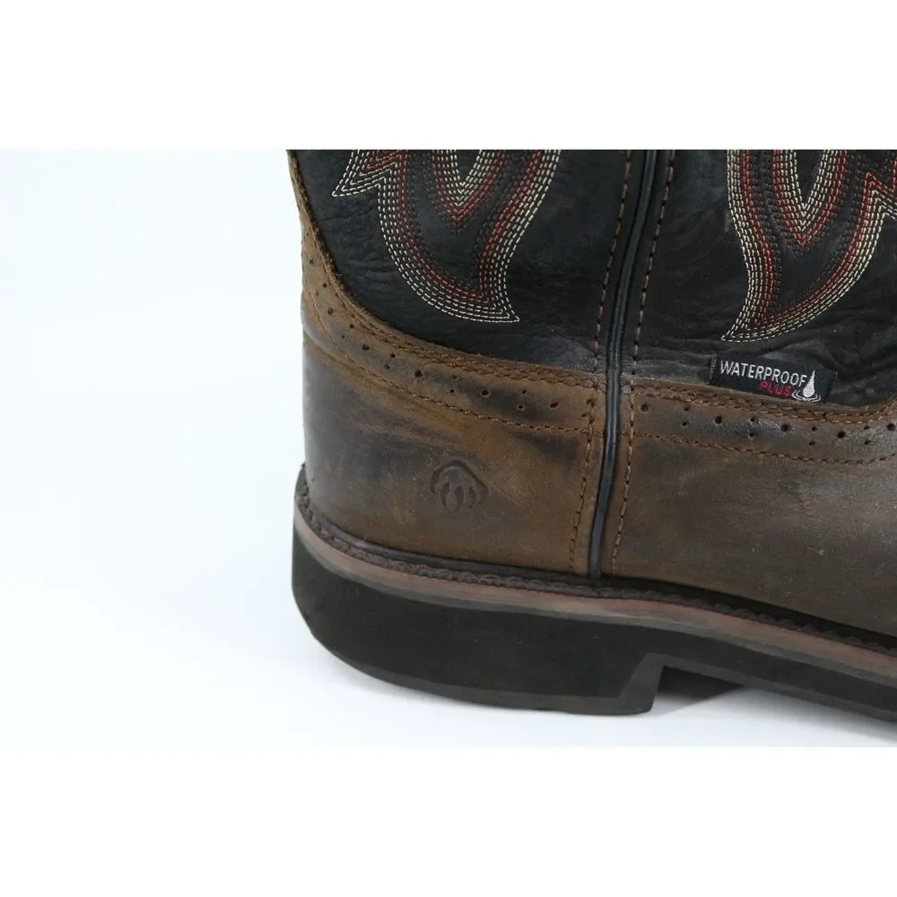 Wolverine Mens Rancher Waterprooft Wellington Work Boot Leather Steel Toe 11.5EW